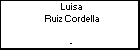 Luisa Ruiz Cordella
